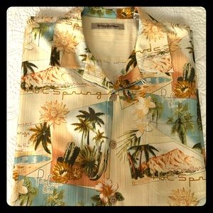 Silk Tommy Bahama “Palms Springs” shirt worn once
